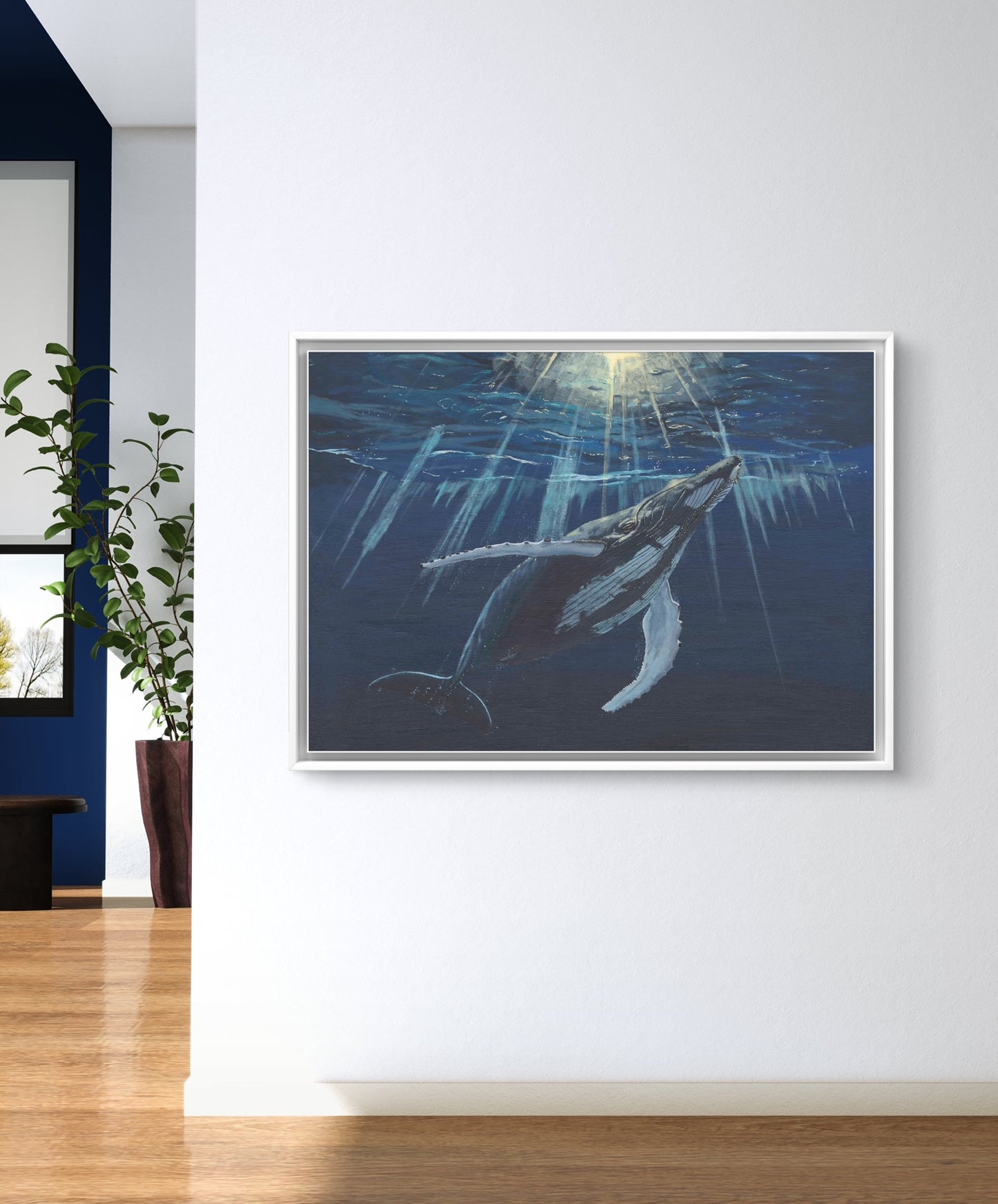 Gentle Giant 20 x 16" - Acrylic on Wood Board