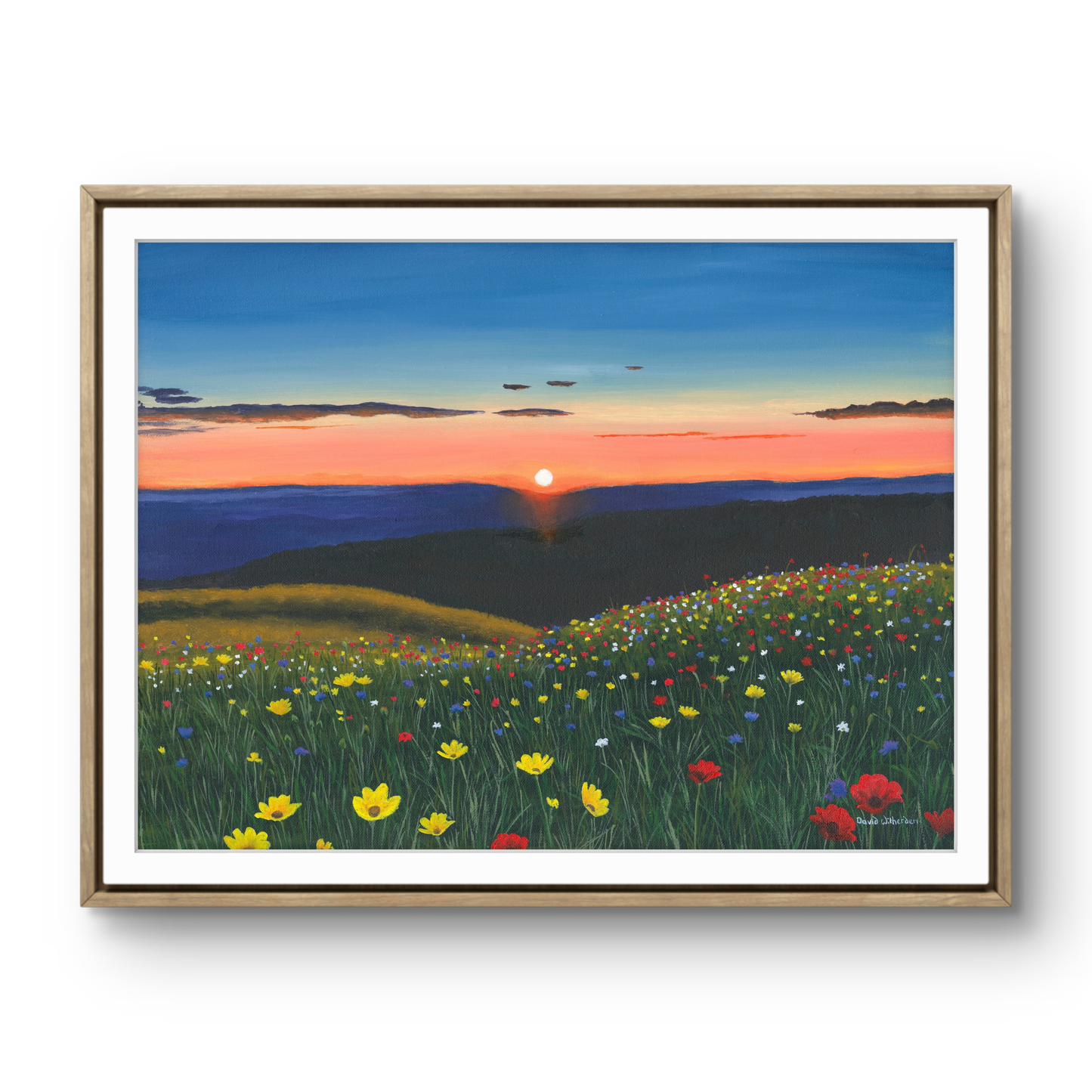 'Sunset Meadow' - Limited Edition Print