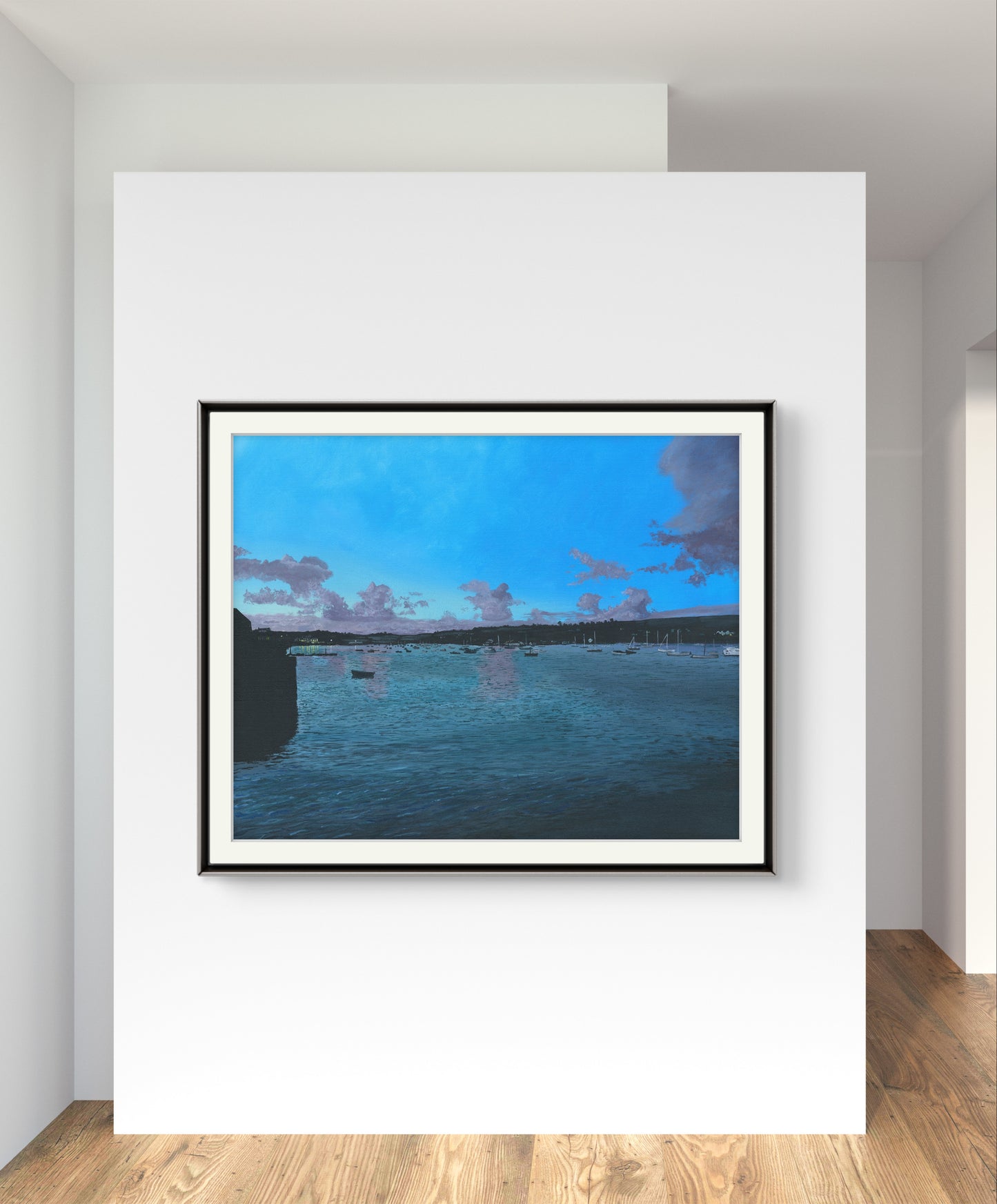 Flushing View 20 x 16" - Acrylic on Canvas