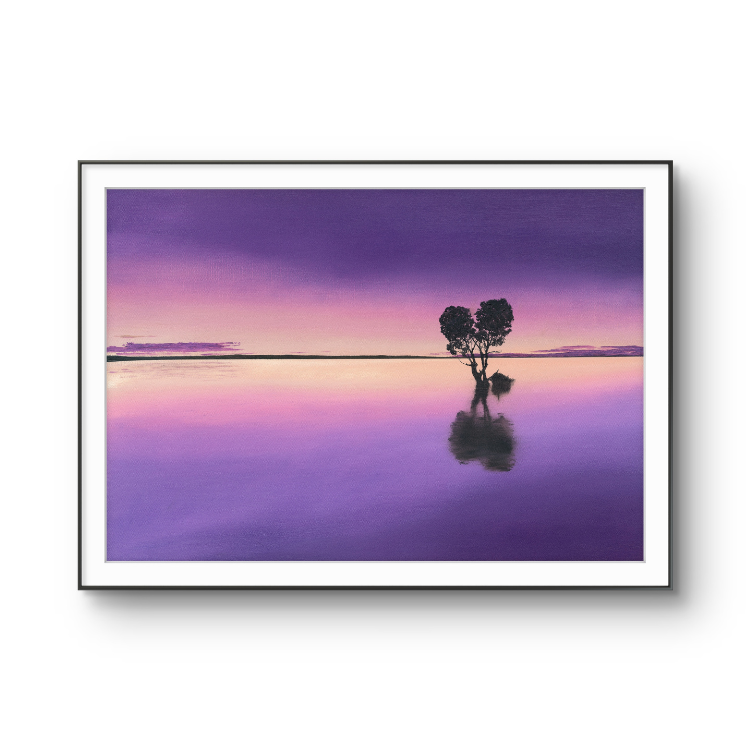 'Purple Sunset' - Limited Edition Print